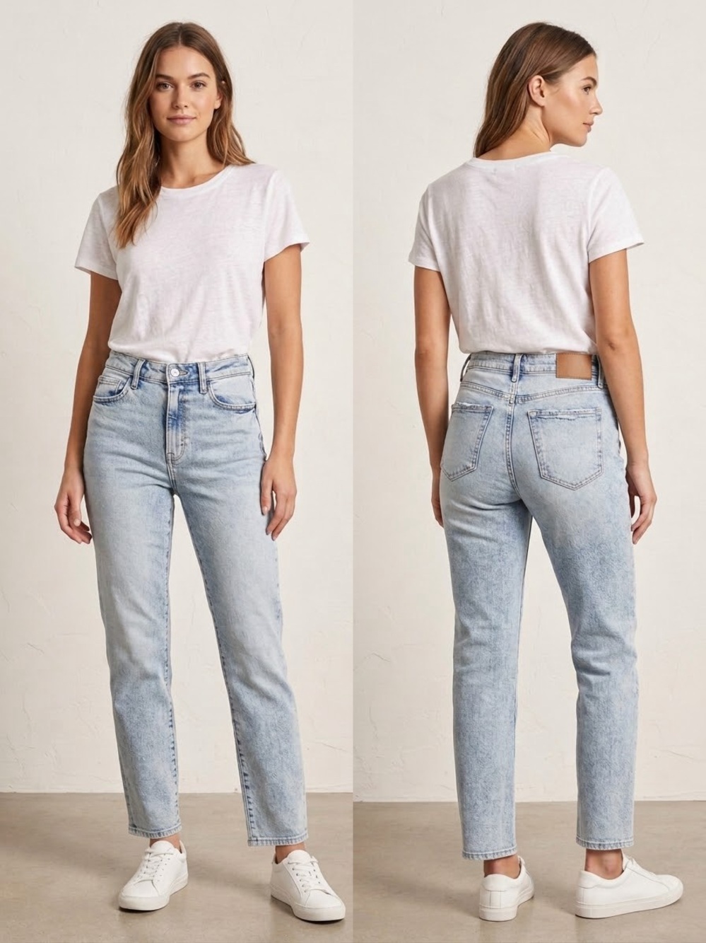 Hidden Los Angeles Straight Leg Light Blue Wash Jeans , size 28